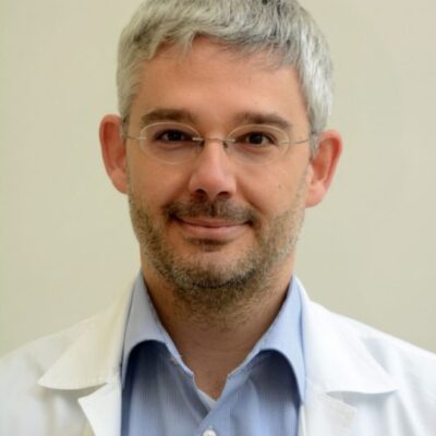 Dr. Brasnyó Pál, kórházi orvos portréja.